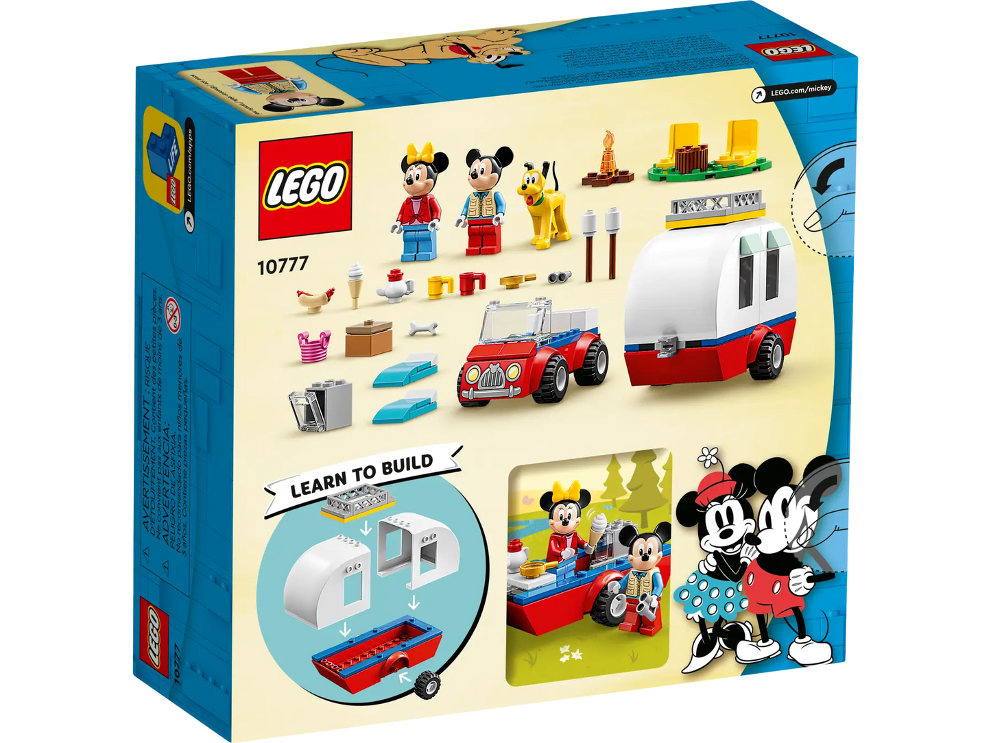 10777 LEGO®  Mickey and Minnie's Camping Trip Building Set