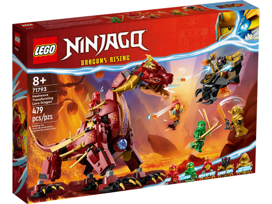 71793 LEGO® NINJAGO® Heatwave Transforming Lava Dragon