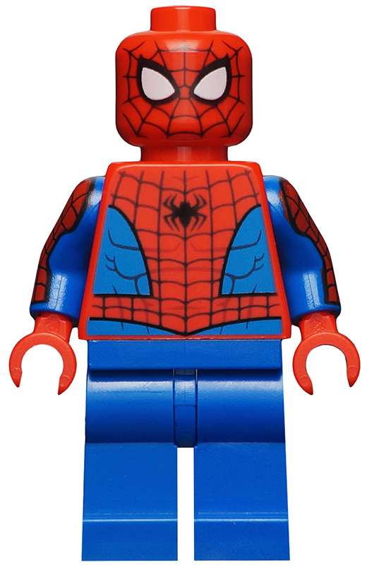 LEGO® Super Heroes Spider-Man-Printed Arms Minifigure Sh684 - Preowned