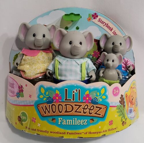 Li'l Woodzeez® Oliphant™ (Elephant) Family Set - Playsets