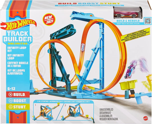 Hot Wheels® Track Builder Unlimited™ Loop Building Racetrack Playsets