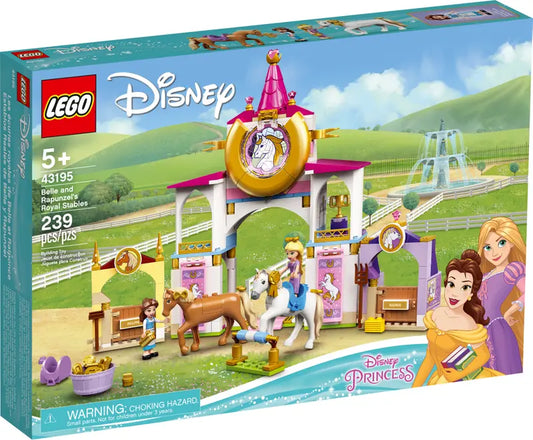 Retired 43195 LEGO® Disney Belle and Rapunzel’s Royal Stables