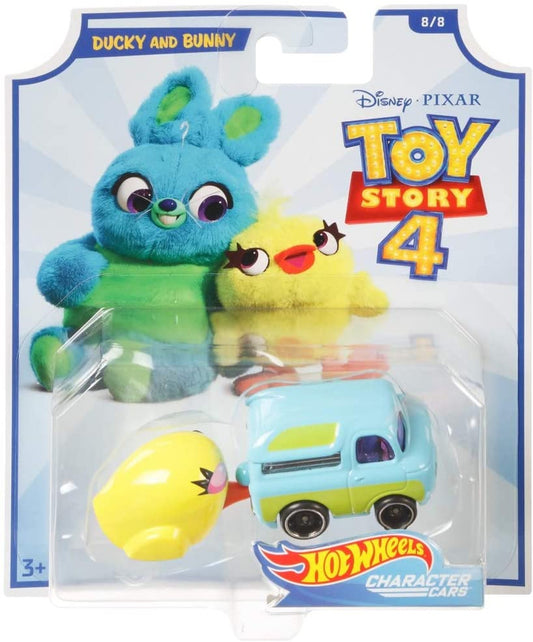 Hot Wheels Toy Story Ducky and Bunny  Character Vehicle